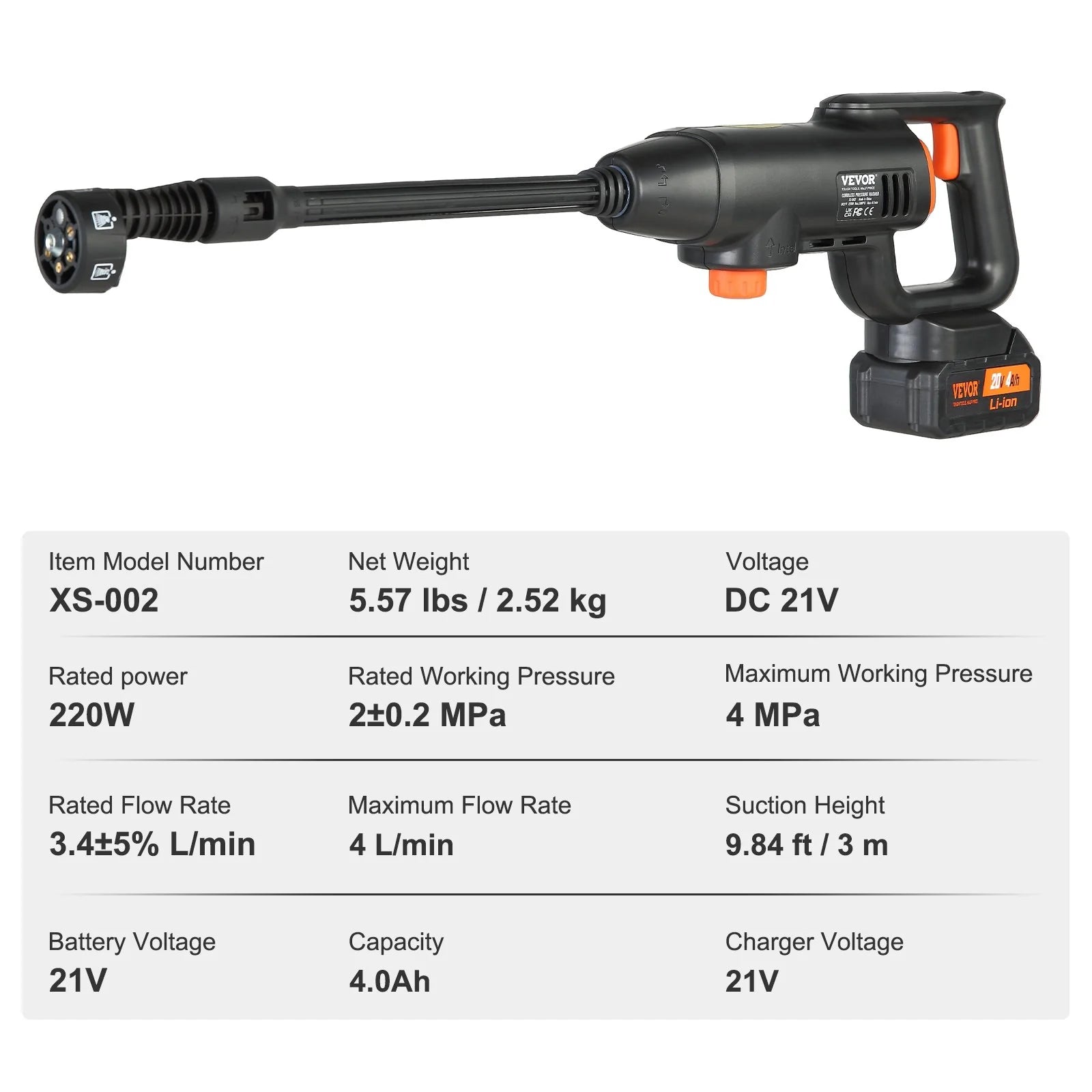 High Quality Cordless Pressure Washer