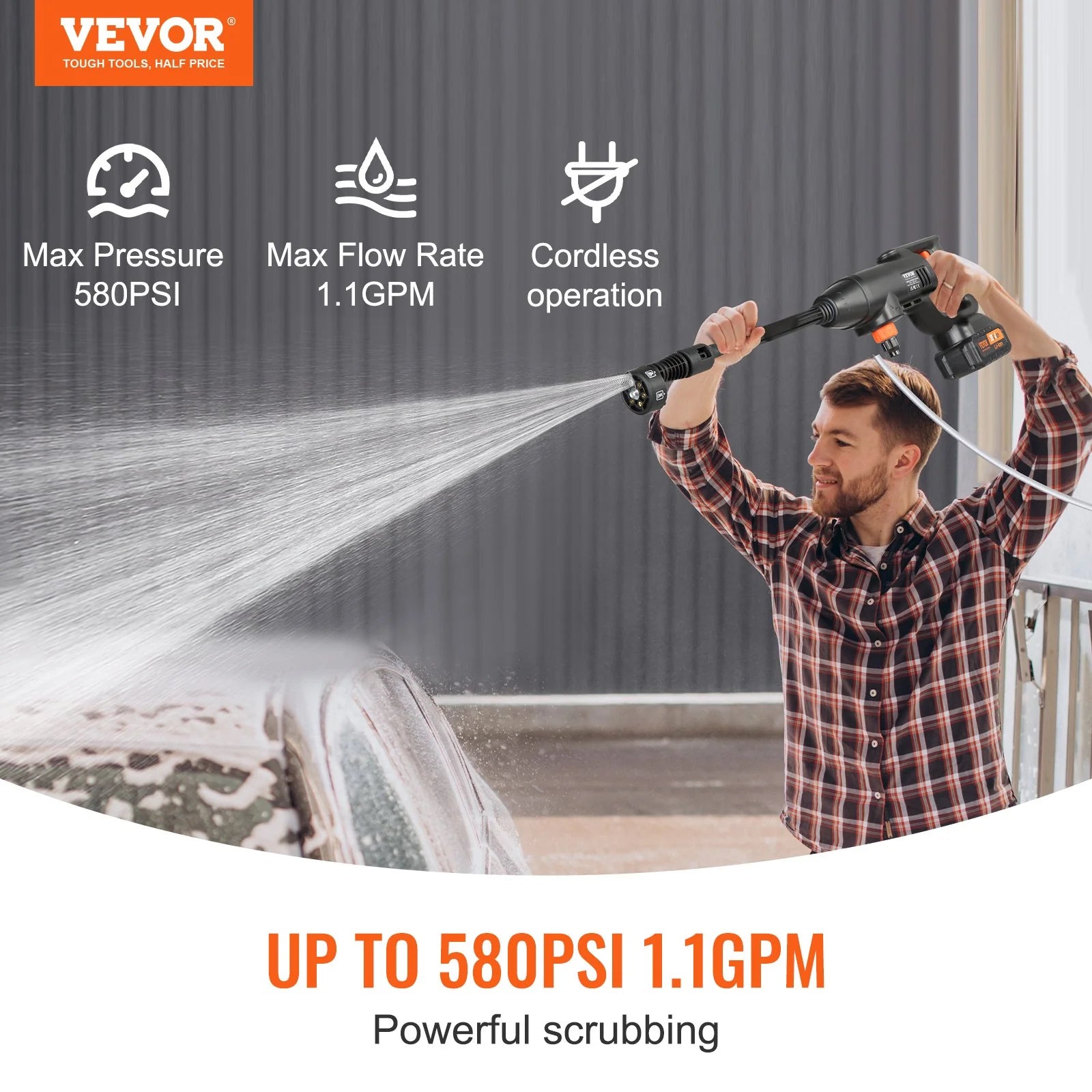 High Quality Cordless Pressure Washer